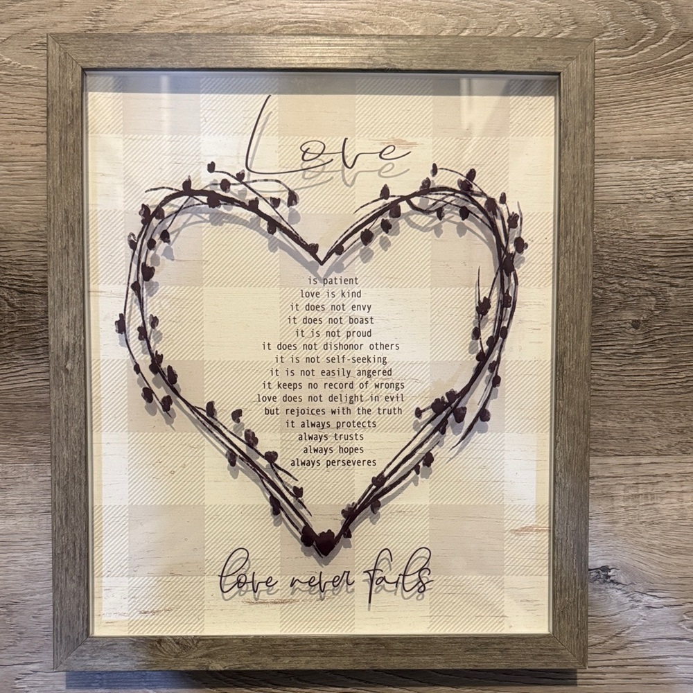 NWT “Love is…” picture